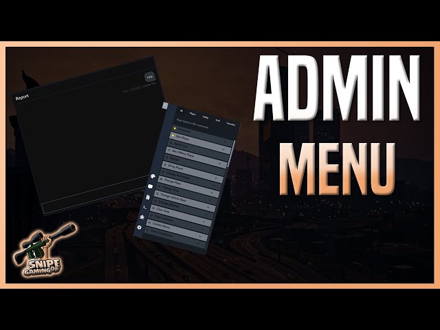 Introducing the Ultimate FiveM Admin Menu Script!