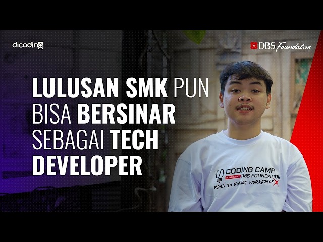 SMK Bisa: A Boy Who Was Once Inferior Proves He Has Been a Successful Full-Stack Developer
