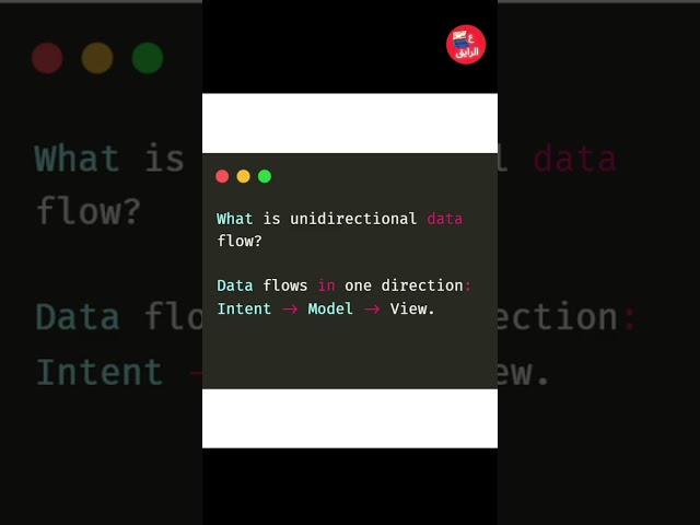 What is unidirectional data flow
