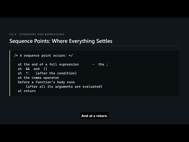 C Programming #72 — Evaluation Order and Sequence Points