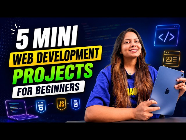 5 Mini Web Development Projects for Beginners