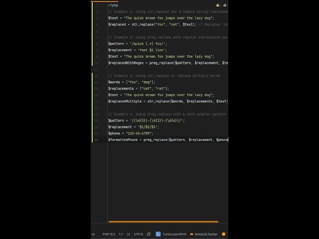 Which is better for replacing strings in PHP, str_replace or preg_replace? #php str_replace vs