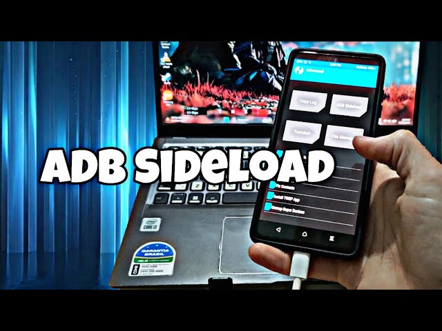 How to sideload a custom ROM via ADB