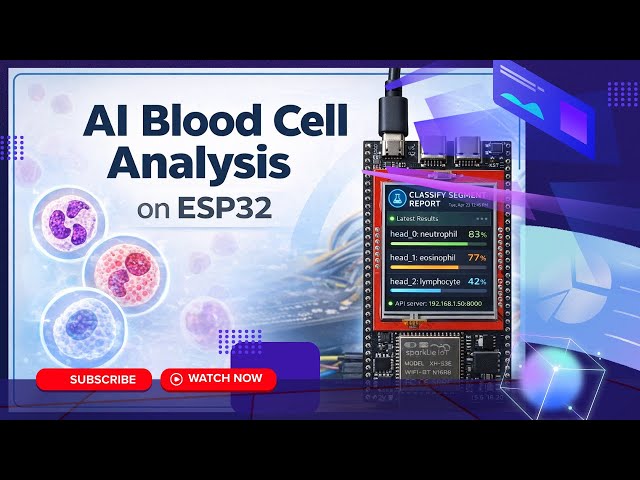 BIOScreen | AI-Integrated Embedded System for Real-Time Blood Cell Classification (FYP Project)