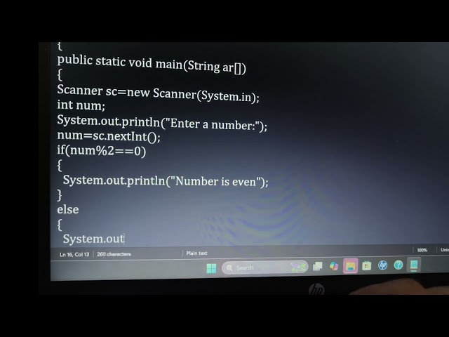 Java programs check the number even or odd... #programming #java 