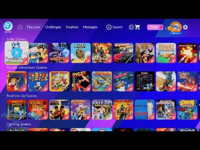 Antstream Arcade PS5 gameplay 4K - prime impressioni