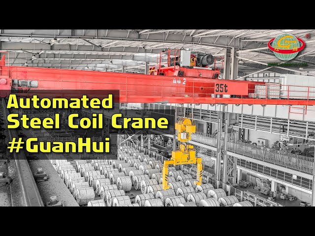 Automated Coil Crane in Action | Smart Handling for Stainless Steel in 2025