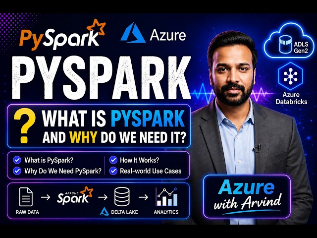 01. What is PySpark & Why Do We Need It? | PySpark Tutorial in Hindi
