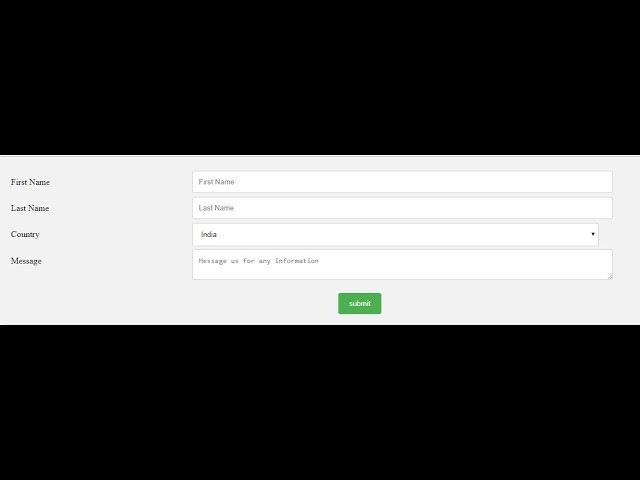 Website Form Design HTML and css || From Design