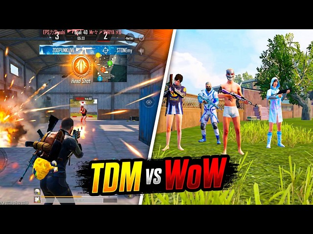 ZODPUNK vs Viewers! 🤯 TDM + Custom WoW Maps Room Code In Chat! 🆔 Aao Aur Harao!