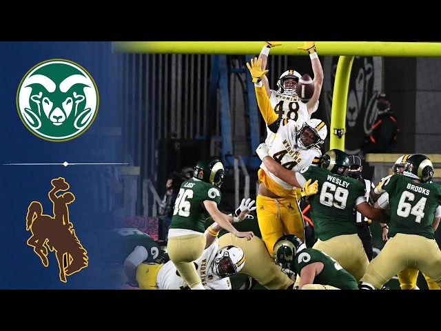 Colorado State vs Wyoming GAME HIGHLIGHTS | NCAAF 2026 | FCS College Footbal