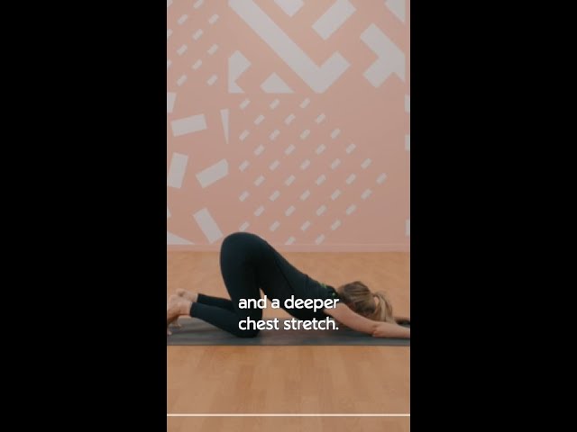 How to do Puppy Pose #yoga