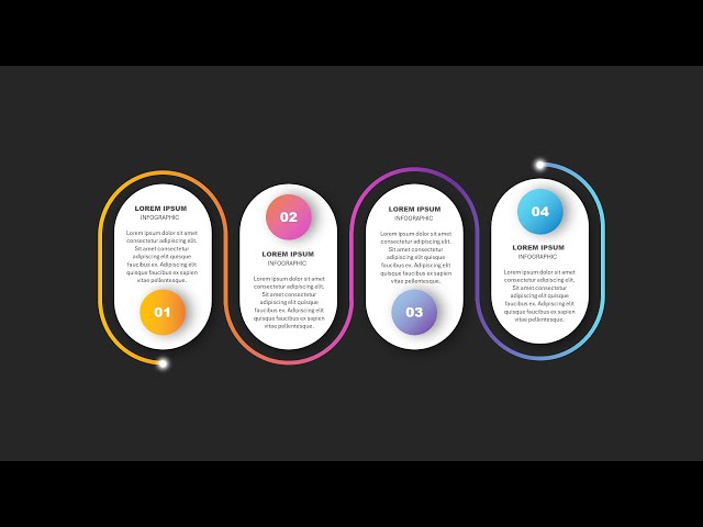 PowerPoint Glow Effect and Line Animation Tutorial | Infographic PowerPoint Presentation