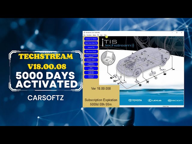 Install And Active Toyota Techstream V18.00.008 On Window 10, 11