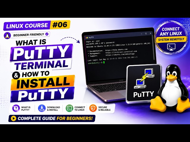 What is PuTTY? How to Install PuTTY on Windows | Complete Beginner Guide (2026)