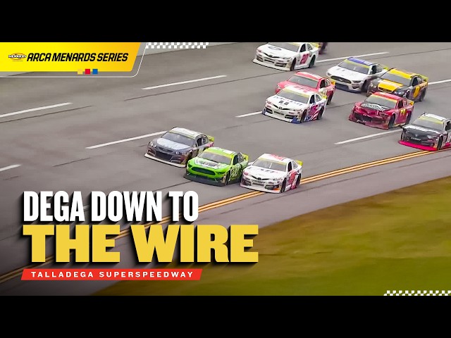 Las vueltas finales en Talladega terminan en un desenlace caótico | NASCAR ARCA Menards Series 2026