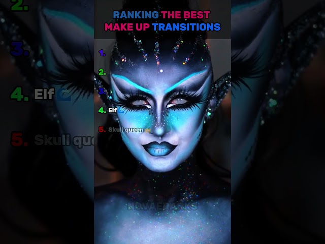 Ranking The Best Makeup Transitions👑🎨✨