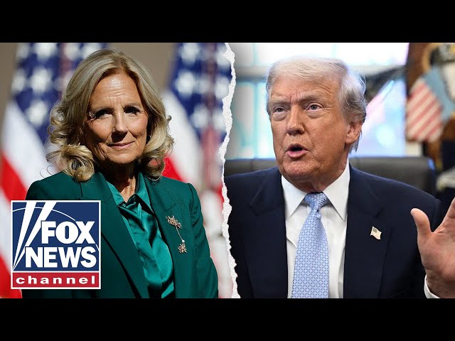 Jill Biden blames TRUMP for decision to pardon Hunter
