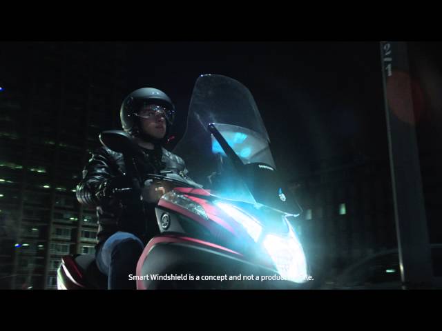 SAMSUNG SMART WINDSHIELD