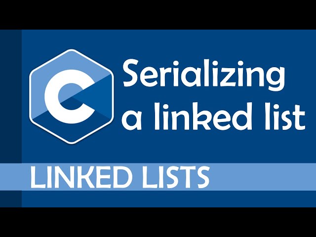 Reading and writing a linked list to a file in C