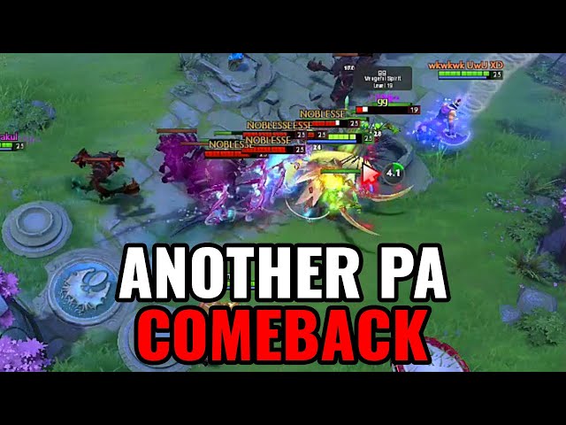Another PA Comeback | Phantom Assassin Gameplay | Dota 2 | 7.21d