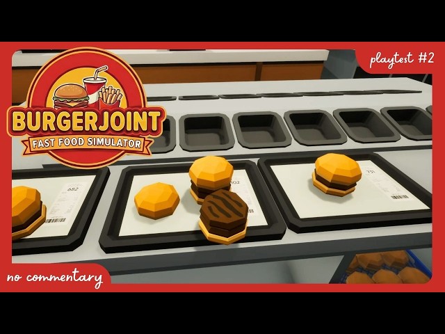 The dev’s tips & tricks helped SO much! 🍔 Burger Joint: Fast Food Simulator #2 - no commentary 