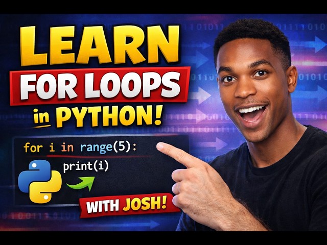 👉 Master Python For Loops in 10 Minutes 🔥 | Step-by-Step Beginner Guide