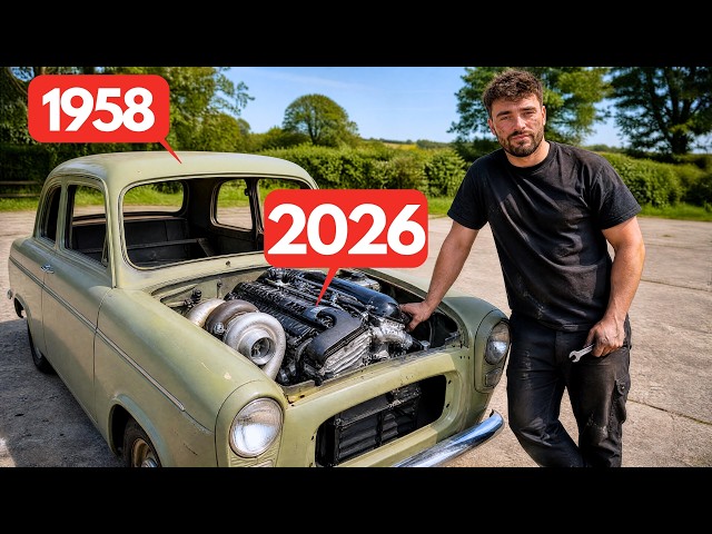 I PUT A SUPRA ENGINE IN A VINTAGE CAR **FIRST START**