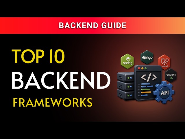 10 Backend Frameworks That Will Dominate 2026