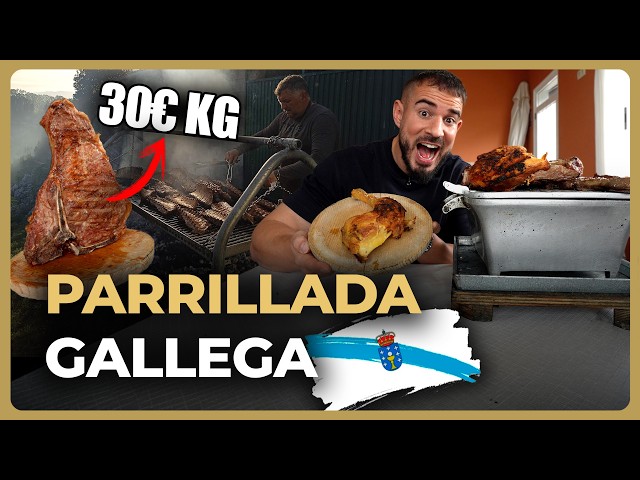 The INCREDIBLE Galician BARBECUE in PUEBLO, A CORUÑA
