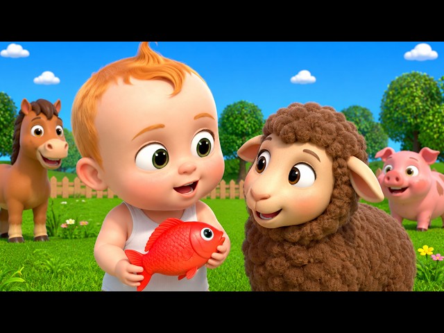 Baa Baa Black Sheep Song |+Compilation  | Lala Loops Kids Songs & Nursery Rhymes & cartoon