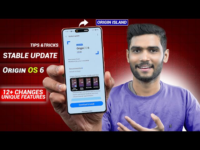 Origin OS 6 Stable Update 12+ Changes & Hidden Features | Origin OS 6