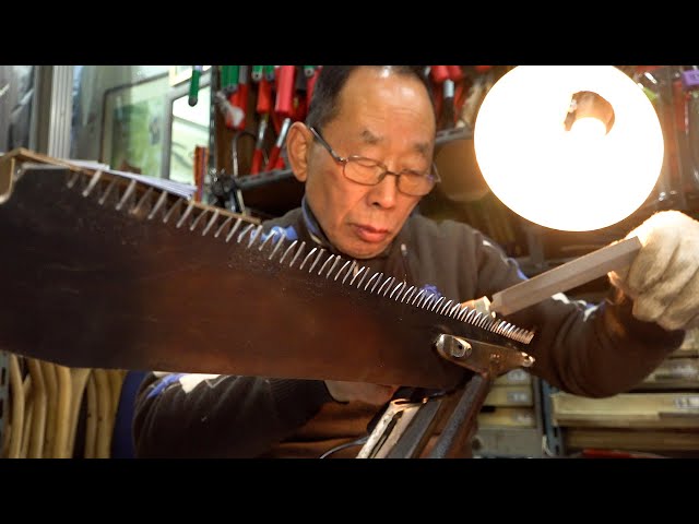 Without any tools! Amazing process of making products with just one hand. Korean best craftsmen TOP4