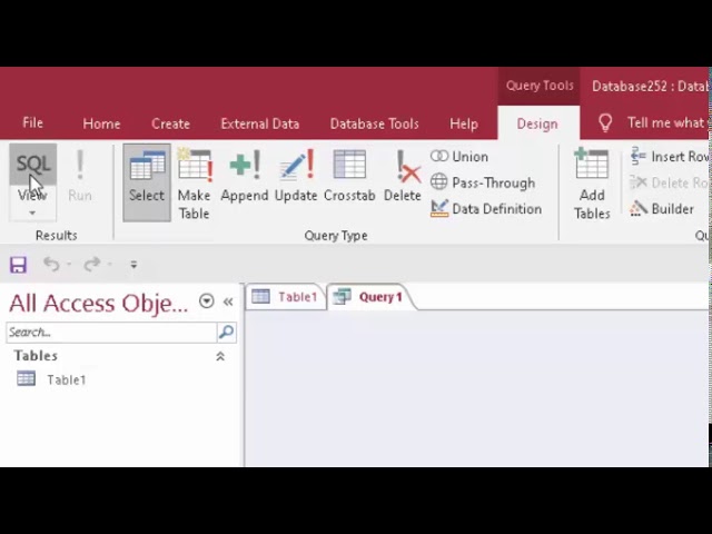 Sql queries in Microsoft Access in Hindi and English
