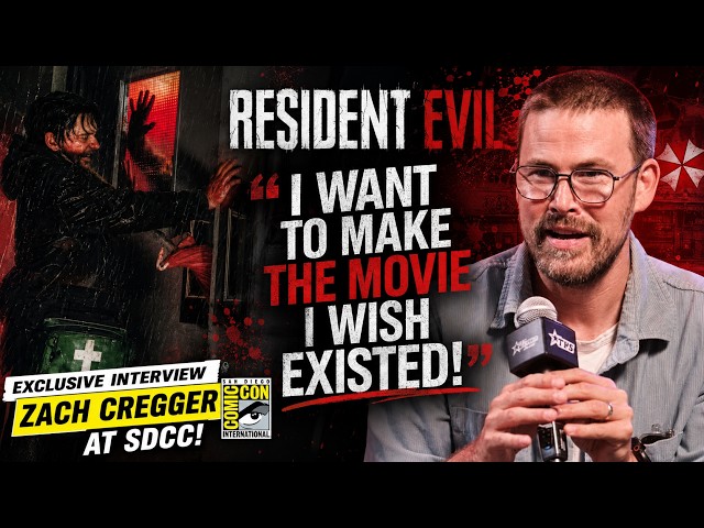 Zach Cregger Explains Why His Resident Evil Movie Is Different | SDCC Interview