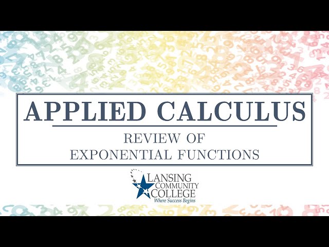 Review of Exponential Functions