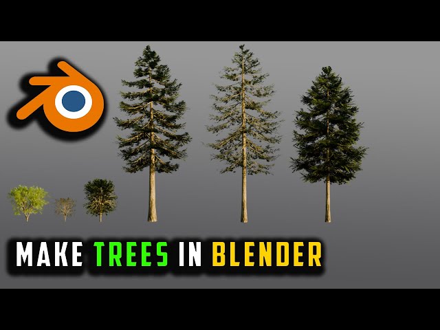 Make Trees in Blender  | Blender in Tamil |  LMWS