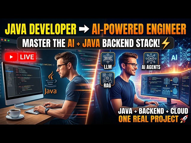 Live - From Java Developer to AI-Powered Software Engineer