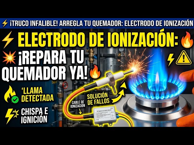 Why Does Your Gas Burner Keep Turning OFF? 🔥 Ionization Electrode and Flame Rectification