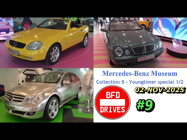 🚘 Mercedes-Benz Museum Part 9/18 ⛔️ 02.11.2025 🚥 Level 3 - Collection 5: YoungTimer (Part 1 of 2) 🚗