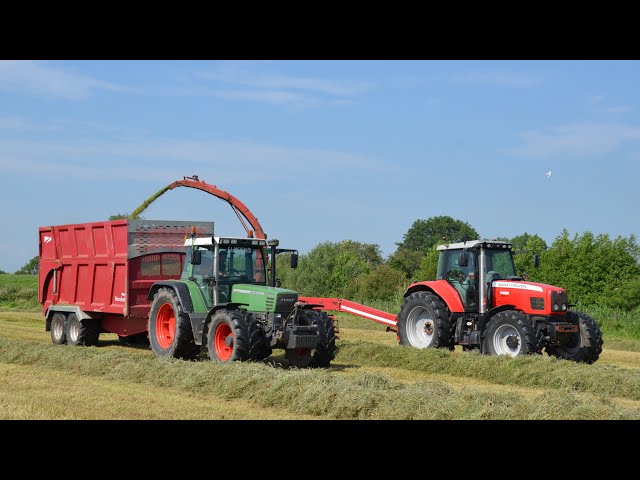 Cumbrian Silage’26 Magnificent MF7490, Fabulous Fendt Favorit 614 & JF 1355 drag chopper outfit! 