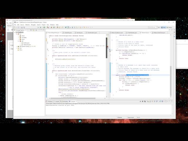 CPSC Project 1: Multi-threaded Client/Server java implementation
