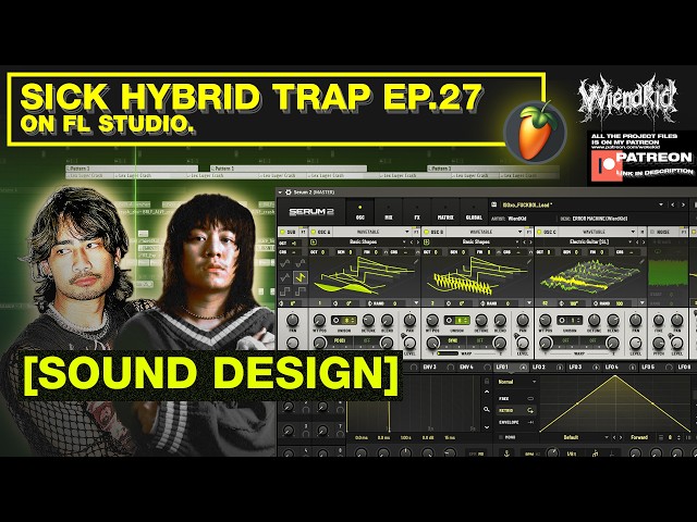 SICK HYBRID TRAP EP.27 on FL Studio [ISOKNOCK STYLE]