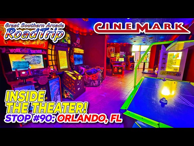Cinemark Orlando & XD @ Dezerland arcade tour, March 2026 full 4K walkthrough [RoadTrip Ep. 90]