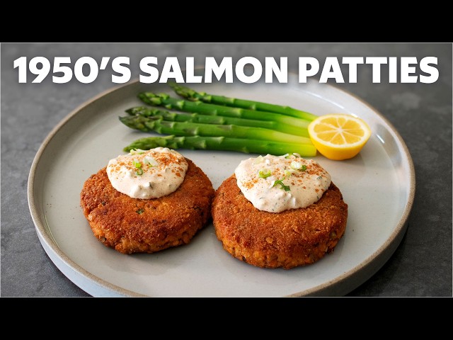 Tortitas de salmón olvidadas de los años 50 (en solo 20 minutos) | Food Wishes