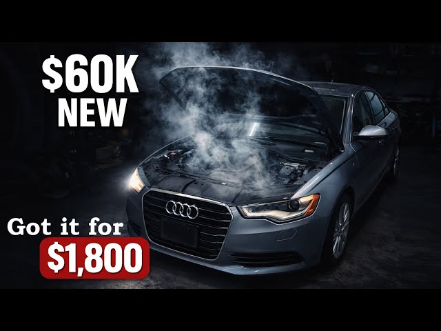 This Audi A6 Was a Non-Runner… I Bought It for $1,800 and Got It Started