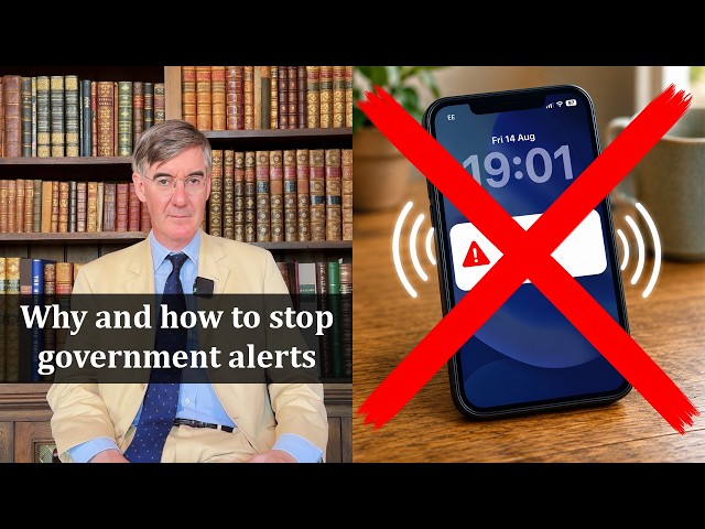Why and how to stop government alerts