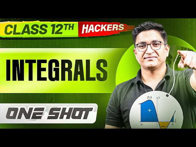 INTEGRALS in ONE SHOT || Full Chapter || Class 12 BOARDS || PW