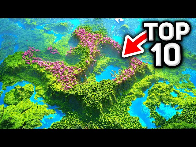 NEW Top 10 BEST Minecraft 1.21 Seeds! (Bedrock & Java)