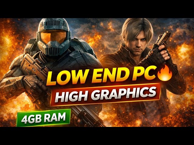 🔥TOP PC GAMES for LOW & MEDIUM END PC (High Graphics – Low Size)🔥